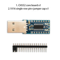 Плата разработки чипа CH551 CH552, 2,8 В, 3,3 В, 5 В, мини-плата Core, USB-коммуникация, 51 одночиповый компьютерный микрокомпьютерный модуль