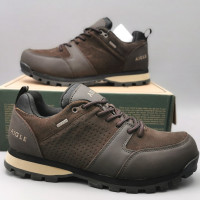 歐美原單 全防水戶外徒步鞋 重裝登山鞋全皮戶外鞋防穿刺大底男鞋