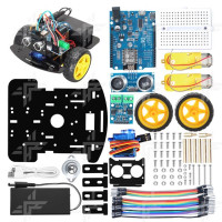 Стартовый умный робот-автомобиль для проекта программирования Arduino с полноприводным роботом шасси Stem