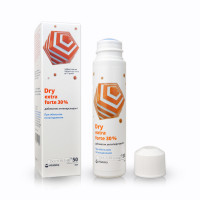 Витатека Драй Экстра Форте (Dry Extra Forte) дабоматик от обильного потоотделения 30%,  антиперспирант против запаха пота 50 мл