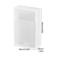 Коробка для сигарет прозрачная портативная