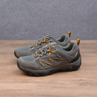 外貿原單出老美男士真皮低幫戶外防水徒步登山鞋防滑耐磨爬山鞋