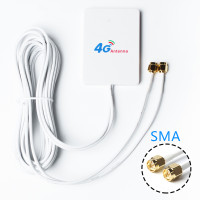 28dBi роутер с высоким коэффициентом усиления 3G 4G LTE модем воздушная внешняя антенна двойной SMA с кабелем 2 м RG174