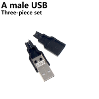 Разъемы USB 2,0 3,0 типа А для печатной платы, 180 градусов, 50 шт