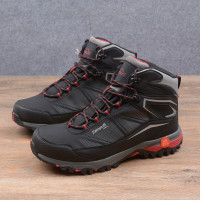 在售90歐！出口波蘭牛貨男士全防水戶外登山徒步鞋中筒旅遊大尺碼鞋