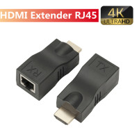 Смартфон Grwibeou, RJ45 порты, LAN-сеть, HDMI-удлинитель до 30 м, более CAT5e / 6 UTP LAN Ethernet-кабель для HDTV