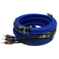 Пара гибралтаров двухпроводных акустических кабелей HiFi