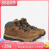 牛貨！戶外中筒防水男女徒步鞋牛皮輕便登山鞋防滑耐磨休閒旅遊鞋