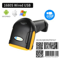 Сканер штрих-кода CHIYI 1D/2D, QR PDF417, Bluetooth, 2,4 ГГц