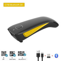 Сканер штрих-кода NETUM C750 Bluetooth QR 2D и C830 беспроводной лазерный 1D usb считыватель штрих-кодов для IOS Android Windows Mobile Payment