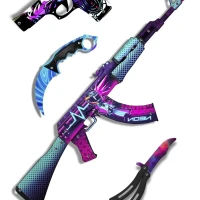 Игрушечный автомат нож бабочка пистолет детский