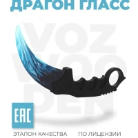 Нож керамбит из дерева Драгон Гласс из Standoff 2