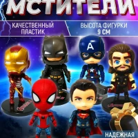 Набор Супергерои 6 фигурок Марвел, ДС