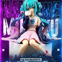 Аниме фигурка Hatsune Miku: Noodle Stopper Figure 14 см