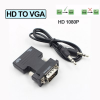 Переходник с VGA на HDMI-совместимый адаптер 1080P на VGA