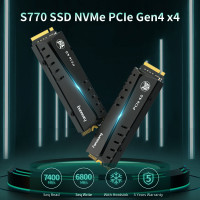 SSD-накопитель Fanxiang S660/S690MQ/S770/S790 NVMe M2 PCIe4.0x4 500 ГБ 1 ТБ 2 ТБ 4 ТБ