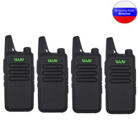 Портативная рация WLN KD-C1 Mini UHF 400-520 МГц 5 Вт, 16-канальный УВЧ трансивер