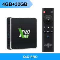 ТВ-приставка Ugoos X4Q Pro Android 11 Smart TV BOX S905X4 DDR4 4 ГБ 32 ГБ Wifi 1000 м X4 Cube X4 Pro S905X3 Android 9.0