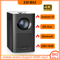 Портативный светодиодный проектор HONGTOP S30MAX Smart 4K Android WiFi 1080P