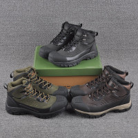 秋冬新款 出口歐洲高筒男士全防水防滑防撞減震戶外徒步登山鞋