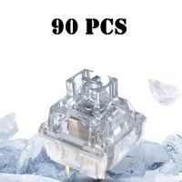 Бесшумный механический переключатель клавиатуры, 39 gf, 3 контакта, RGB