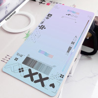 большой коврик для мыши и клавиатуры с принтом, размеры и расцветки в ассортименте