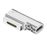 Магнитный адаптер USB PD типа C «Мама» на Magsafe 2 USB C «Мама», конвертер для MacBook Pro