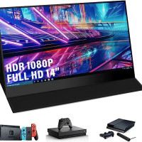 14,0 дюймовый портативный монитор Full HD IPS HDMI FHD 1920x108 0