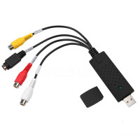 Переходник Mini USB 2,0/RCA, кабели для ПК для ТВ, DVD, VHS, устройство захвата, 630A