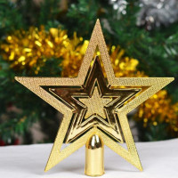 Верхняя звезда для рождественской елки 20 см