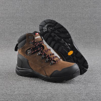 奧地利高筒男士頭層牛皮防水透氣V底防滑耐磨戶外登山鞋徒步鞋