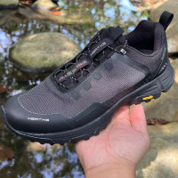 出口歐洲高端VB大底耐磨防滑輕便戶外徒步防水男鞋透氣低幫越野鞋