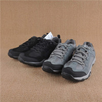 超值外貿德國男女全防水低幫戶外徒步鞋 牛皮耐磨結實越野跑鞋1