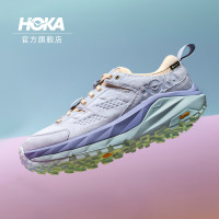 HOKA ONE ONE男女款卡哈低幫防水版運動休閒鞋Kaha Low GTX皮革