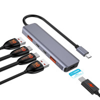 Высокоскоростная док-станция Getatek USB C Hub USB 100 Type C