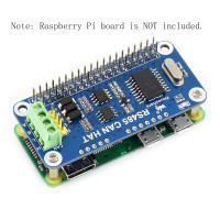 Плата расширения для модуля шины CAN RS485, 3,3 В, щит для RPI 0 Raspberry Pi Zero 2 Вт WH 2 Вт 3A 3 Model B 3B Plus 4 4B 5