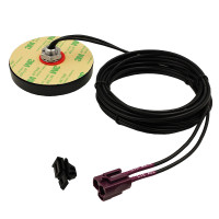 Антенна 4G LTE DUAL с двойным разъемом SMA фиолетовая Fakra D