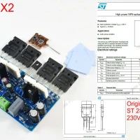 Стерео аудио усилитель ST 2SC5200, 2 шт