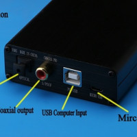 Преобразователь USB I2S SPDIF