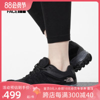 北面官方徒步鞋女鞋夏季新款女士戶外鞋子運動鞋防滑登山鞋休閒鞋