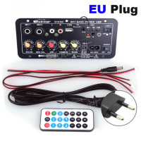 Woopker D10 усилитель звука Bluetooth Board 120W сабвуфер с двойным микрофоном AMP модуль для 4 ohm 8-12 in Speaker 12/24V 100-240V