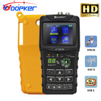 Цифровой спутниковый искатель Woopker VF-6800P HD с комбинированной поддержкой DVB-T2/DVB S2/DVB C Sat Finder Meter TV приемник Dvbt2 тюнер