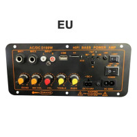 Плата усилителя, стерео D100 220 В, 12 В, 24 В, Bluetooth 5,0