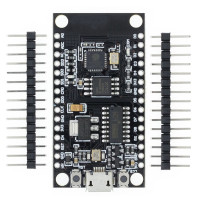 Модуль NodeMCU V3 Lua с Wi-Fi, интеграция ESP8266 + Дополнительная память, флэш-память 32 Мб, USB-последовательный CH340G A62, 1 шт.