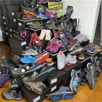 外貿尾單清倉真皮舒適牛貨耐磨防滑透氣防水男女士戶外徒步登山鞋