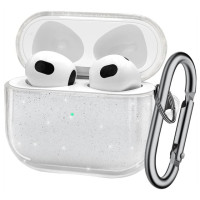 Мягкий пластиковый чехол с блестками для Apple Airpods Pro 2 2022 2nd Generation Air Pods 3 2 1