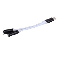 Разветвитель 2 в 1, переходник, внешний аудиокабель 3,5 AUX для Honor 20 Pro, для Huawei P30 P20 Mate20 Pro