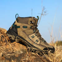 悍途高筒登山鞋男防風沙漠徒步鞋爬山戰術作戰靴女防水防滑戶外鞋