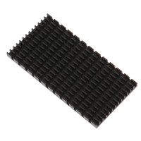 Алюминиевая панель для радиатора 80*40*5 мм