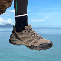 悍途登山鞋男秋冬防水防滑耐磨運動戶外男鞋專業越野爬山鞋徒步鞋